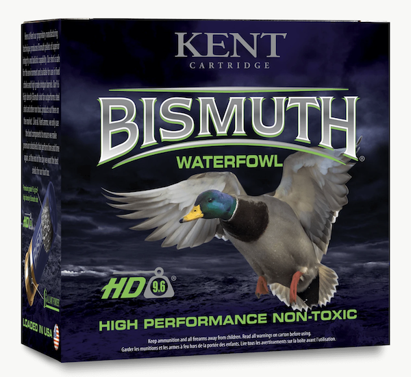 Kent Bismuth High-Performance Non-Toxic Shotshells 12 Gauge 3 in #4 (25 Rounds)
